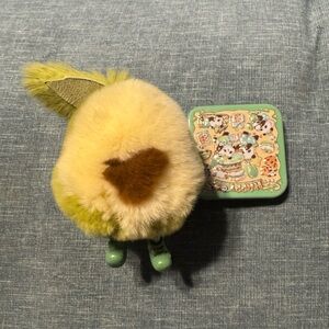 Bunny lulu avocado bag charm